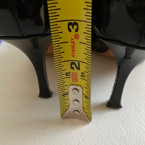 Kate Spade Black Patent Jolene Heels Size 7.5B - Picture 8 of 8